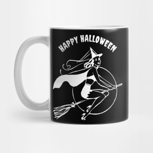 Happy Halloween Witch Mug